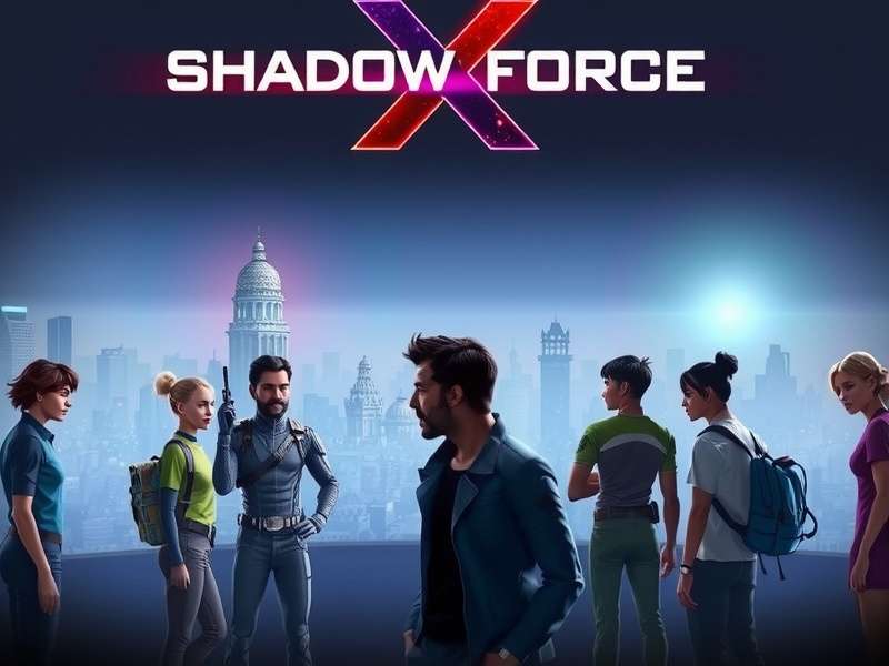Shadow Force X main characters lineup showing diverse cast
